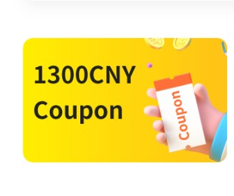 1300CNY Gutschein